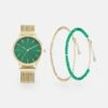 Even&Odd Set - Orologio - Gold-Coloured/Green 2 Even&Odd Set - Orologio - Gold-Coloured/Green -Even&Odd 0390298b731846a9b79f7f8f4e2edf13