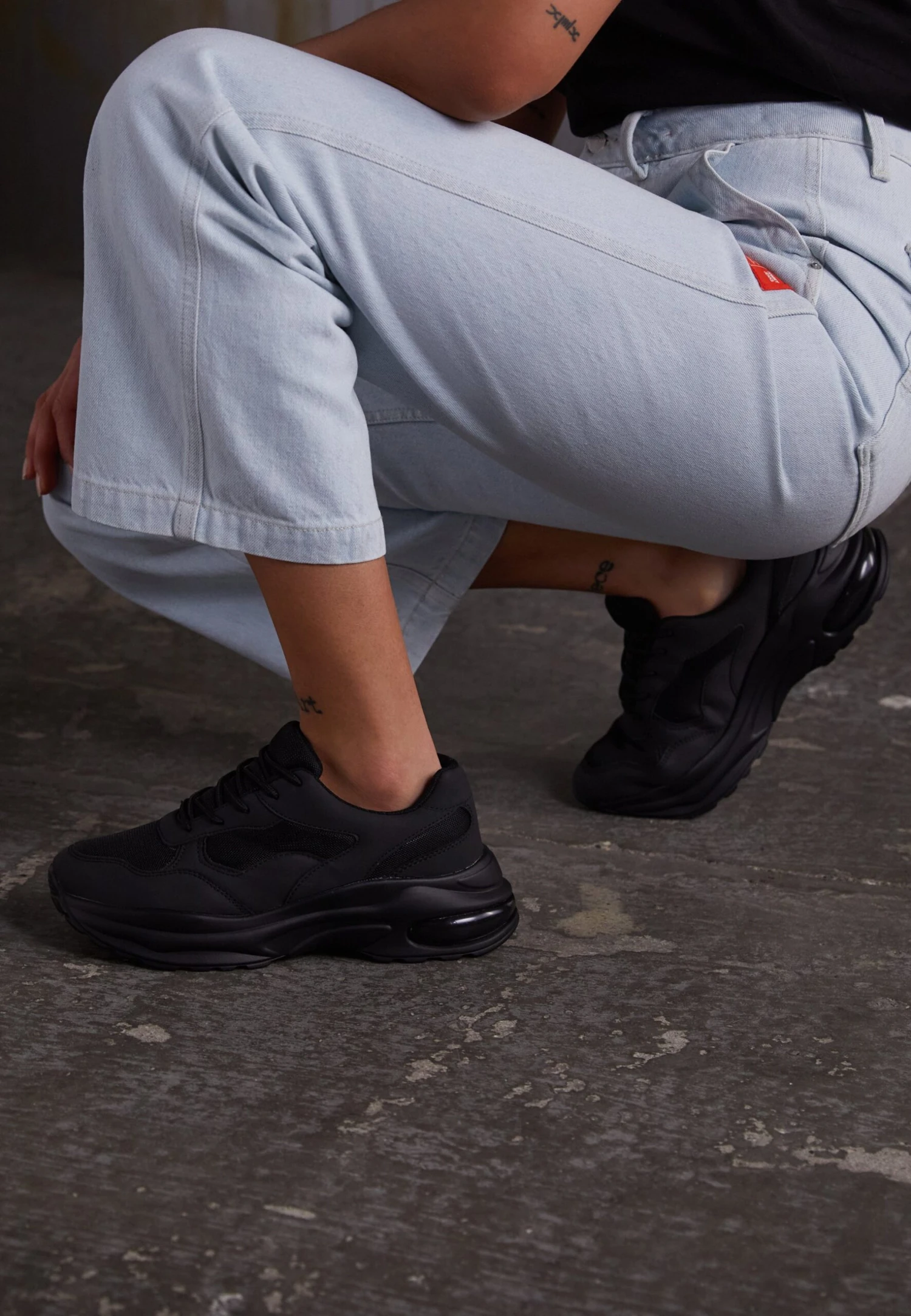 Even&Odd Sneakers BasseBlack Donna Sneakers EV411A0MP-Q11 4 Even&Odd Sneakers BasseBlack Donna Sneakers EV411A0MP-Q11 - immagine 2