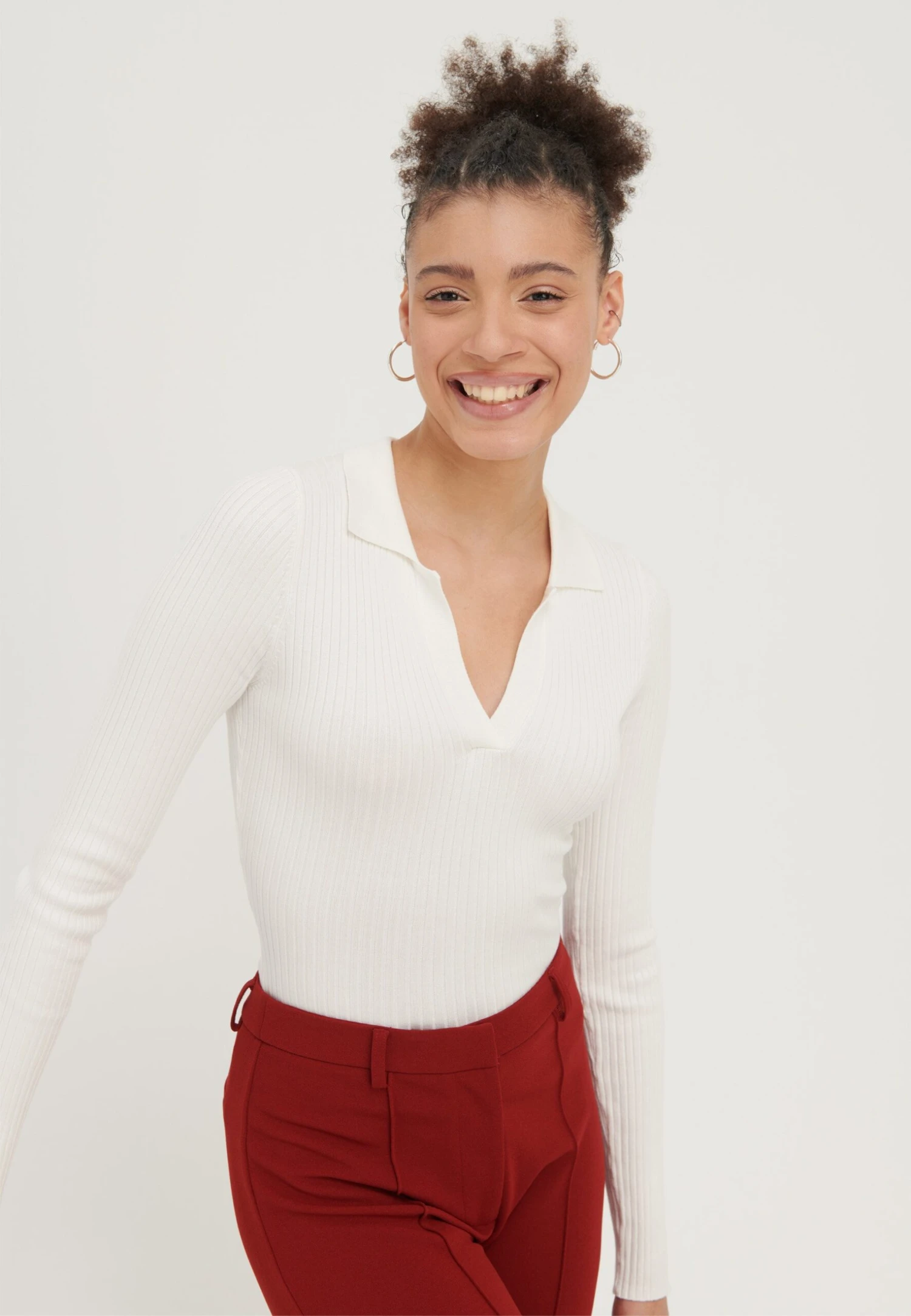 Even&Odd MaglioneOff-White Donna Maglieria EV421I0EF-A11 3 Even&Odd MaglioneOff-White Donna Maglieria EV421I0EF-A11