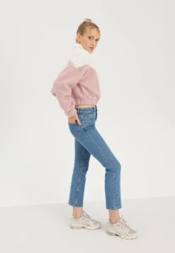 Even&Odd Felpa In PileOff-White/Pink Donna Felpe EV421J0DF-A11 -Even&Odd 0cb042da7174459591781fe3c4ccfa7f