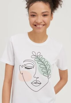 Even&Odd T-Shirt Con StampaWhite Donna T-shirt E Top EV421D25O-A11 11 Even&Odd T-Shirt Con StampaWhite Donna T-shirt E Top EV421D25O-A11 -Even&Odd 10430a9dae1243589a5116ca695a894f