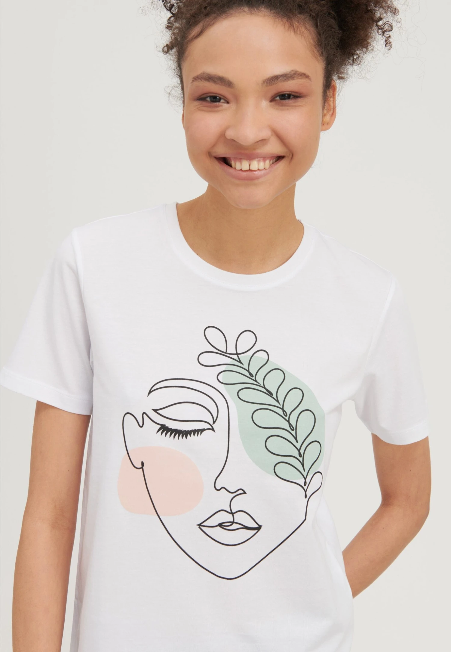 Even&Odd T-Shirt Con StampaWhite Donna T-shirt E Top EV421D25O-A11 7 Even&Odd T-Shirt Con StampaWhite Donna T-shirt E Top EV421D25O-A11 - immagine 5