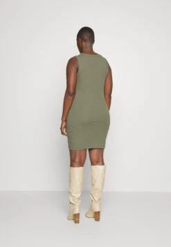 2 PackVestito EstivoBlack/Khaki Donna Vestiti EVB21C03M-Q11 -Even&Odd 14ff7974b10f4ed1bec4c5679bdac9ba