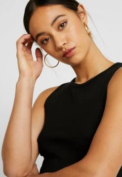 Even&Odd Cropped TankTopBlack Donna T-shirt E Top EV421D1BH-Q11 -Even&Odd 159df52246a6471b916f40b427941b9a