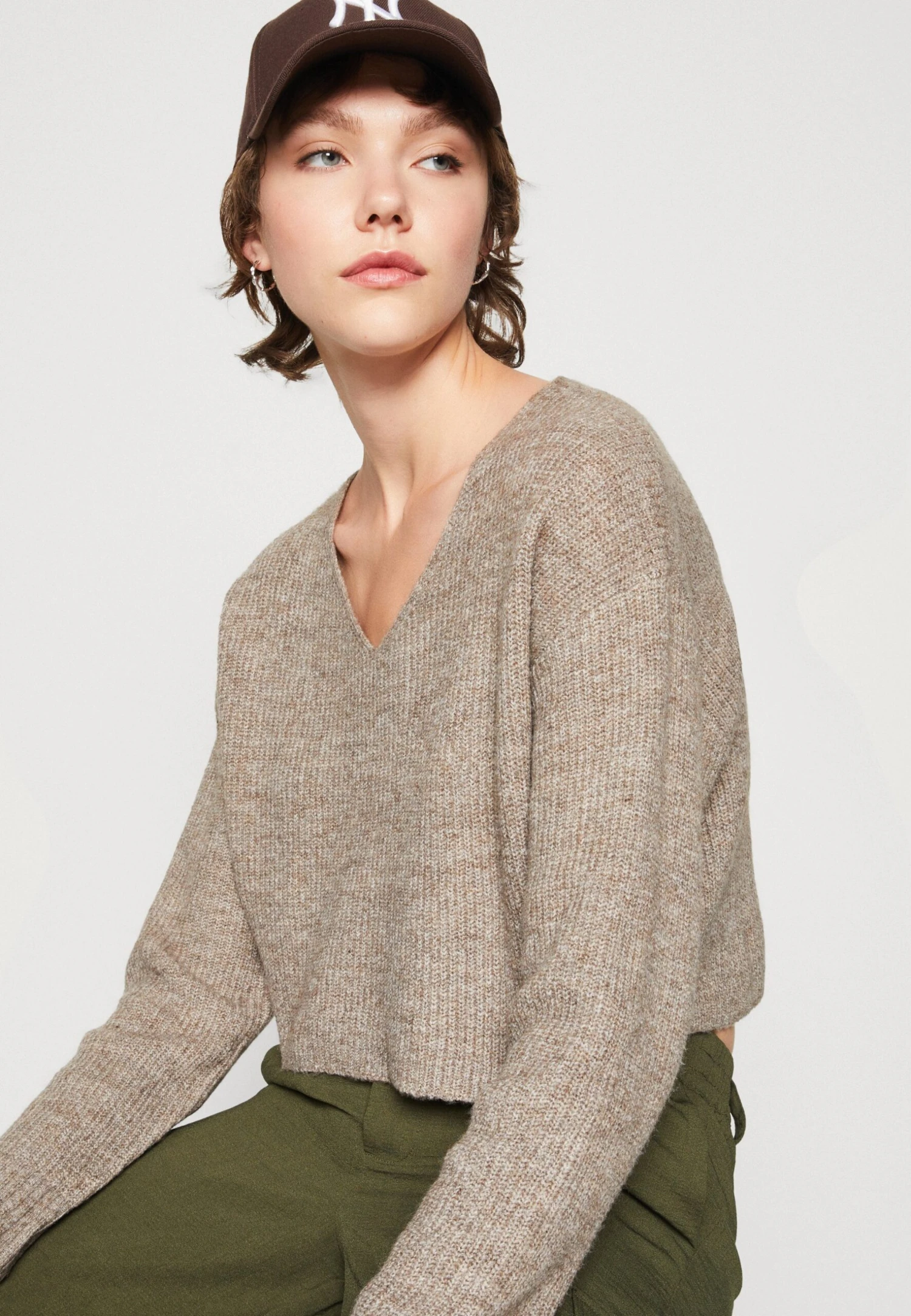 Even&Odd MaglioneMottled Grey/Mottled Beige Donna Maglieria EV421I0DJ-C12 6 Even&Odd MaglioneMottled Grey/Mottled Beige Donna Maglieria EV421I0DJ-C12 - immagine 4