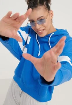 Even&Odd FelpaBlue/White Donna Felpe EV421J0BK-K11 -Even&Odd 1aa4764c15f044efbc653566933bbe6e