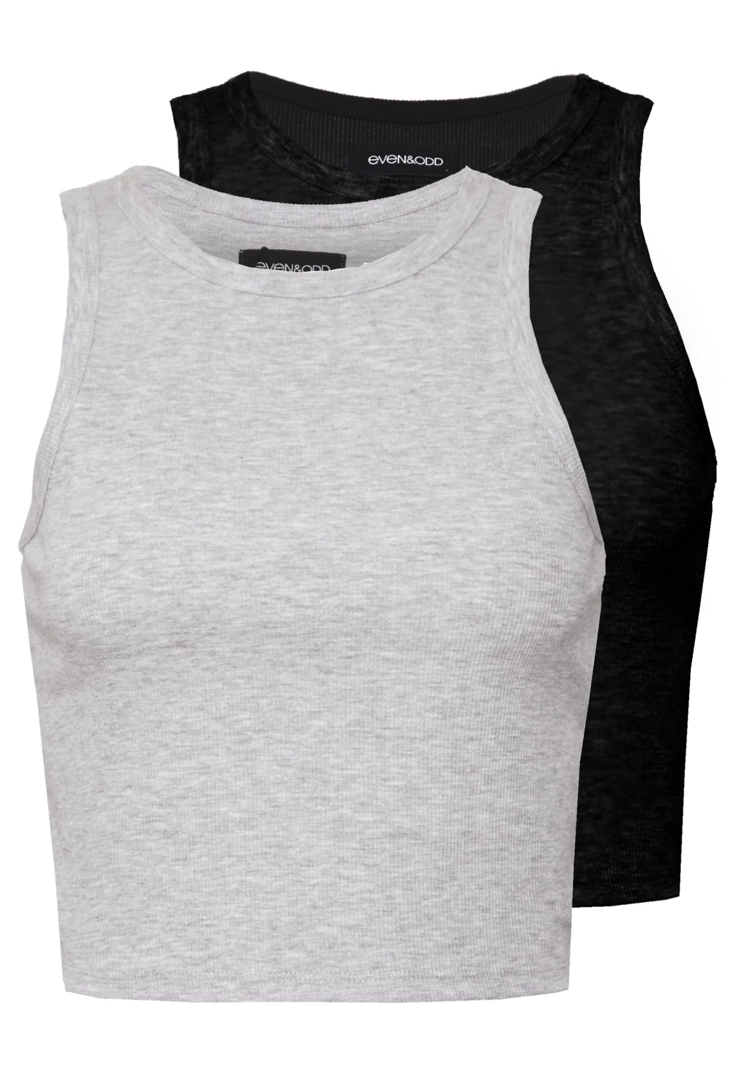 2 PackTopLight Grey/Black Donna T-shirt E Top EVF21D01W-C11 3 2 PackTopLight Grey/Black Donna T-shirt E Top EVF21D01W-C11