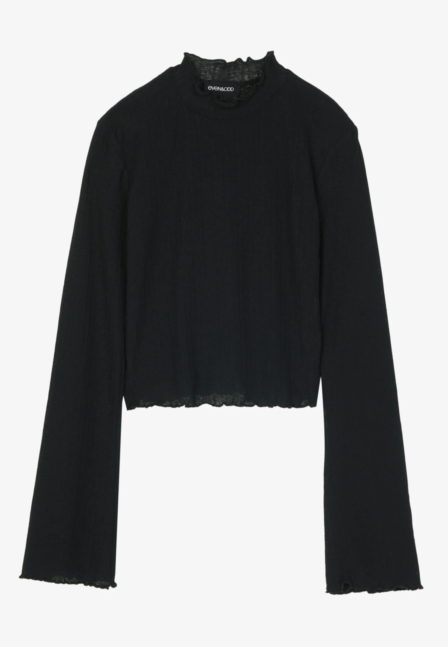 Even&Odd Maglietta A Manica LungaBlack Donna T-shirt E Top EV421D270-Q11 6 Even&Odd Maglietta A Manica LungaBlack Donna T-shirt E Top EV421D270-Q11 - immagine 4