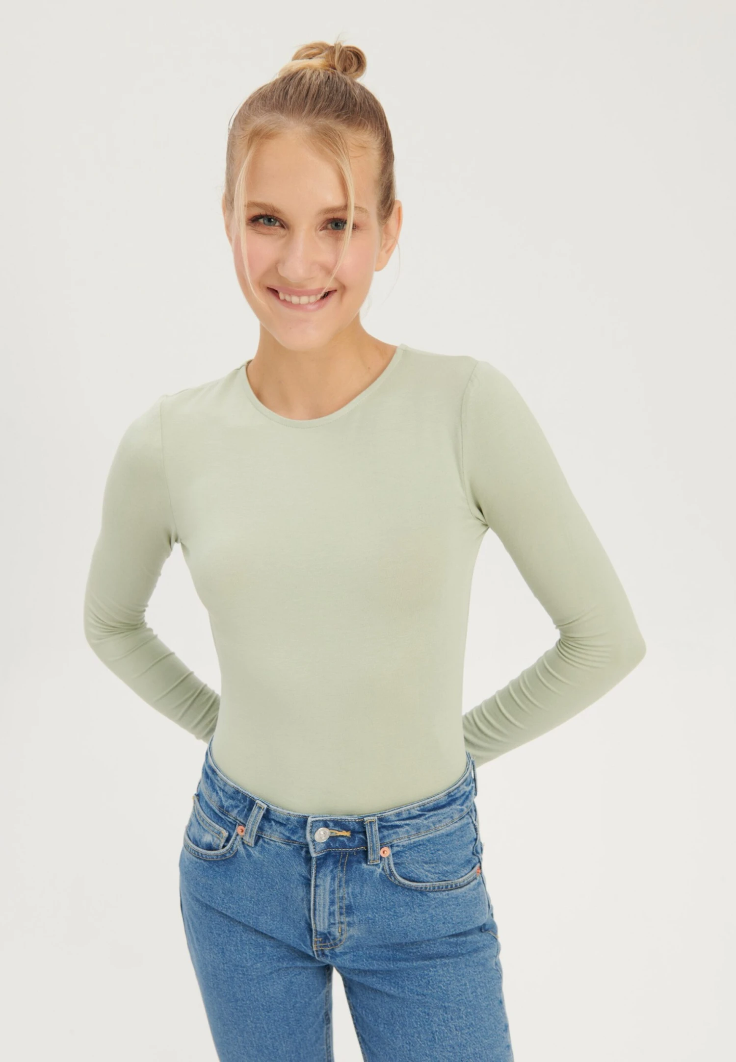 Even&Odd 2 PackMaglietta A Manica LungaBeige/Khaki Donna T-shirt E Top EV421D19Z-B12 3 Even&Odd 2 PackMaglietta A Manica LungaBeige/Khaki Donna T-shirt E Top EV421D19Z-B12