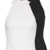 2 PackTopOff White/Black Donna T-shirt E Top EVF21D022-A11 2 2 PackTopOff White/Black Donna T-shirt E Top EVF21D022-A11 -Even&Odd 2ca13f8d3ce3402fbef1e565a72c375d