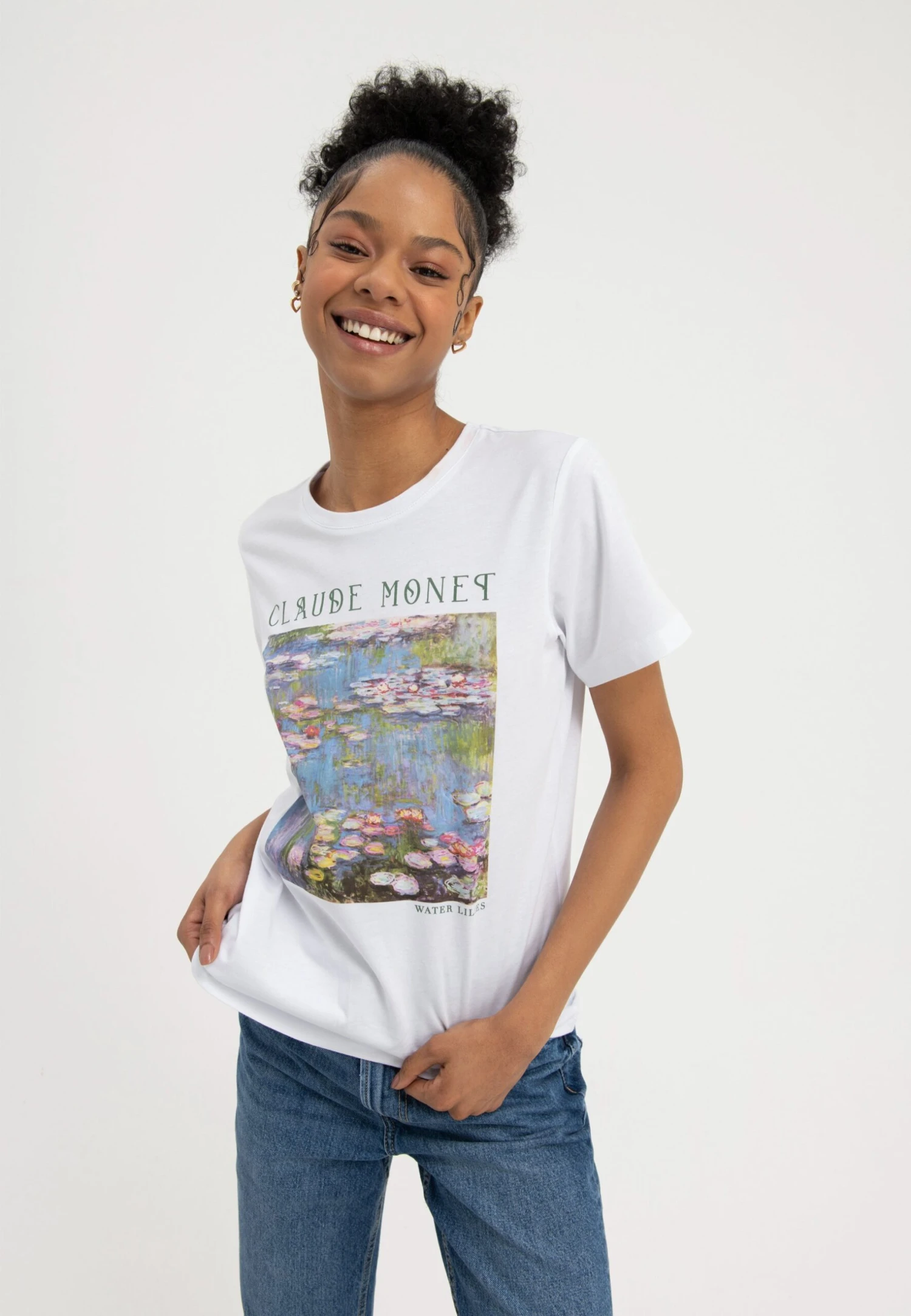 Even&Odd T-Shirt Con StampaWhite Donna T-shirt E Top EV421D244-A11 3 Even&Odd T-Shirt Con StampaWhite Donna T-shirt E Top EV421D244-A11