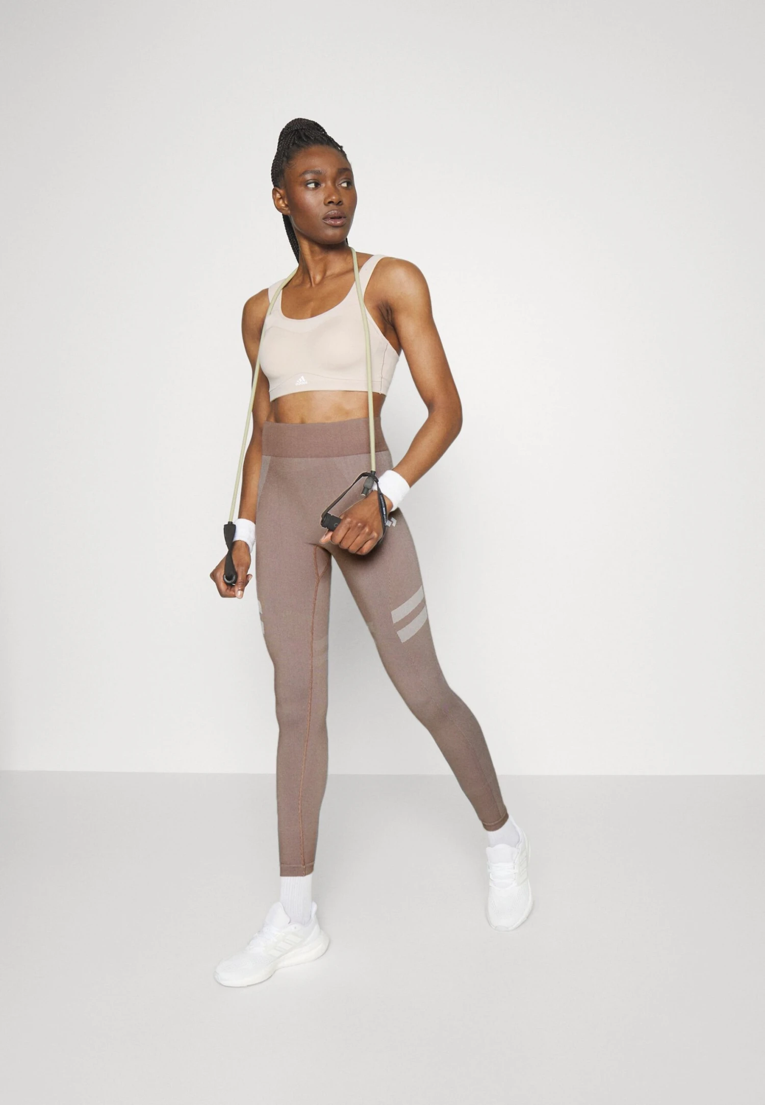 Seamless PowerCollantTaupe Donna Abbigliamento EV941E075-B11 4 Seamless PowerCollantTaupe Donna Abbigliamento EV941E075-B11 - immagine 2