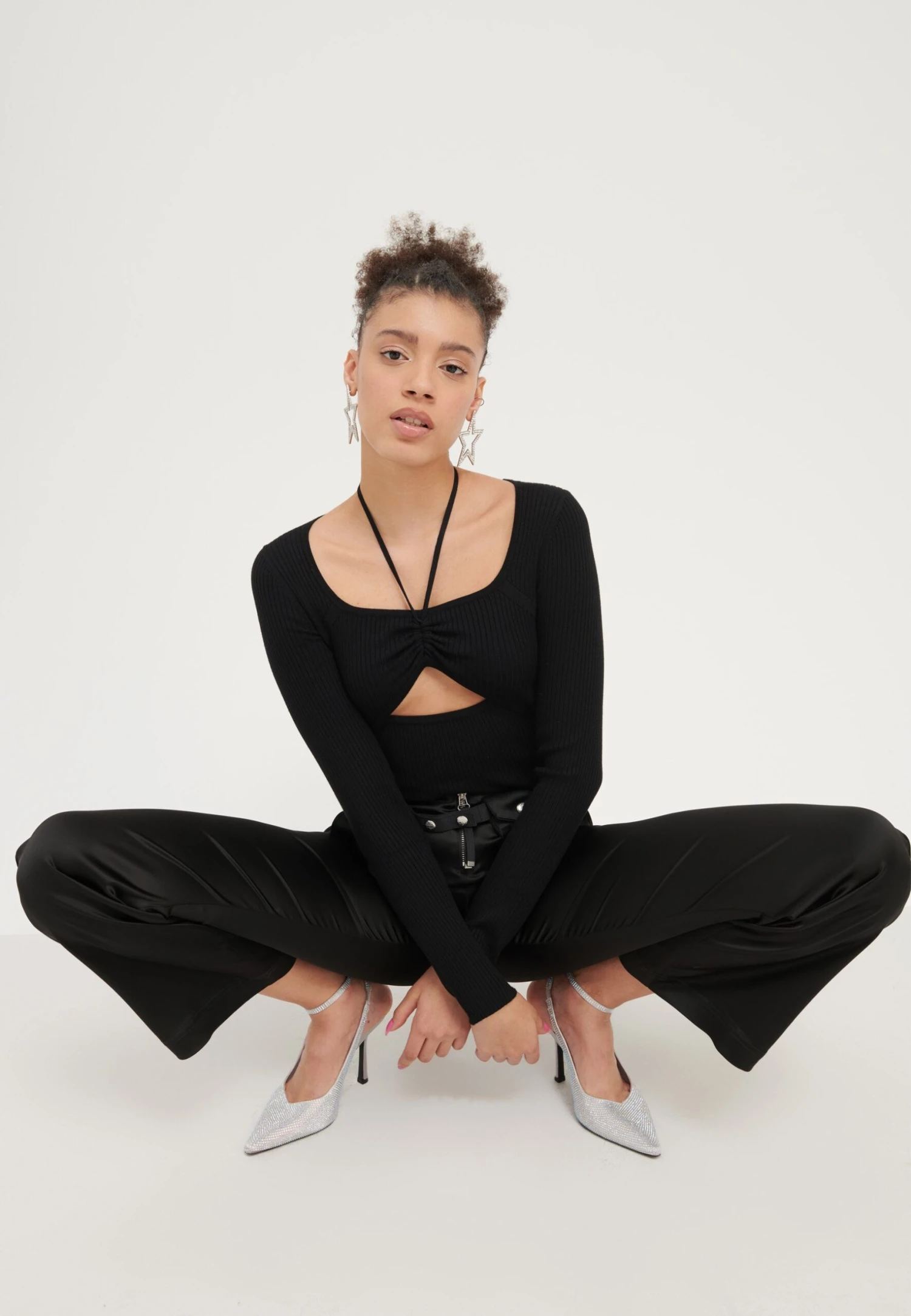 Even&Odd MaglioneBlack Donna Maglieria EV421I0HG-Q11 4 Even&Odd MaglioneBlack Donna Maglieria EV421I0HG-Q11 - immagine 2