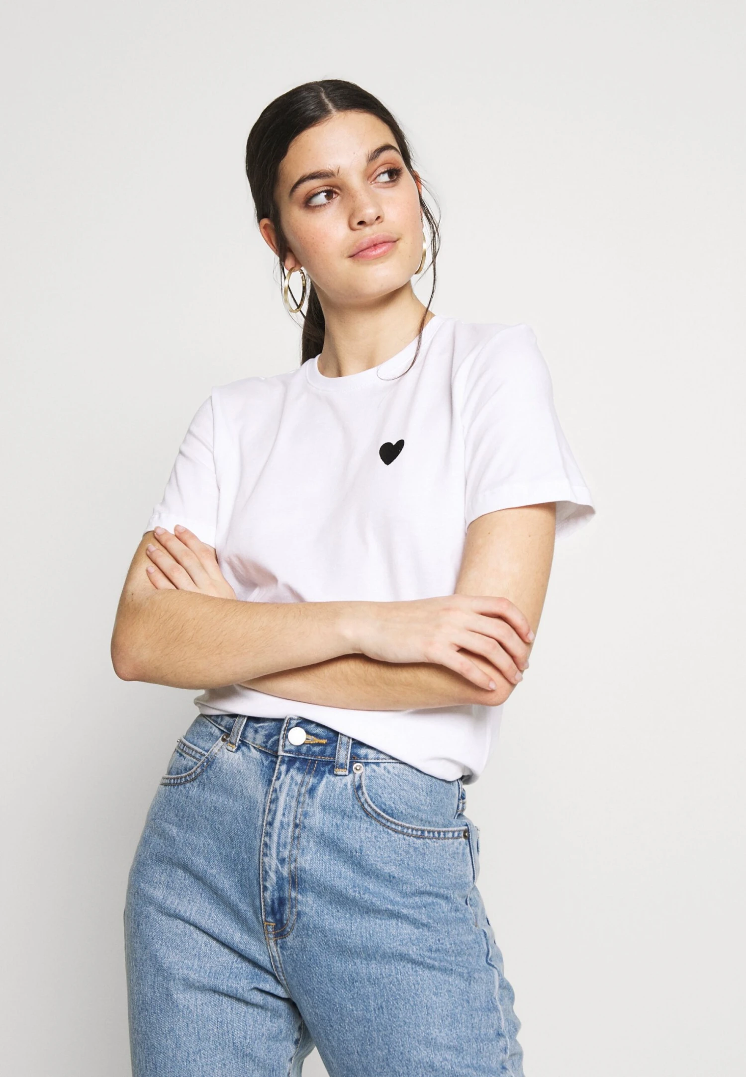 Even&Odd 2PackT-Shirt BasicWhite/Black Donna T-shirt E Top EV421D1F6-A11 5 Even&Odd 2PackT-Shirt BasicWhite/Black Donna T-shirt E Top EV421D1F6-A11 - immagine 3