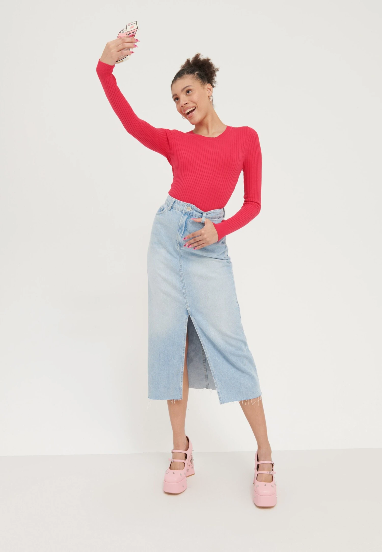 Even&Odd MaglionePink Donna Maglieria EV421I0AQ-J14 4 Even&Odd MaglionePink Donna Maglieria EV421I0AQ-J14 - immagine 2