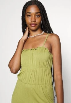 Even&Odd Maxi Dress Tiered Skirt Vestito LungoGreen Donna Vestiti EV421C1CC-M11 -Even&Odd 3e63f6b1200847a4bccb65142e347137