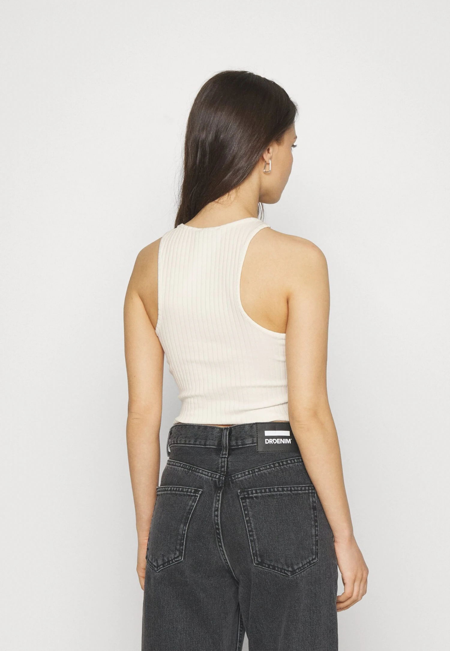 Wide Rib 2 PackTopWhite/Light Blue Donna T-shirt E Top EVF21D04W-A11 6 Wide Rib 2 PackTopWhite/Light Blue Donna T-shirt E Top EVF21D04W-A11 - immagine 4