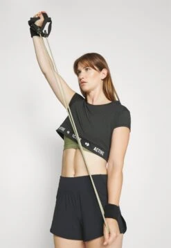 T-Shirt Con StampaBlack Donna Abbigliamento EV941D05W-Q11 -Even&Odd 3fed2eb94e0c4fe2946f781f56eface2