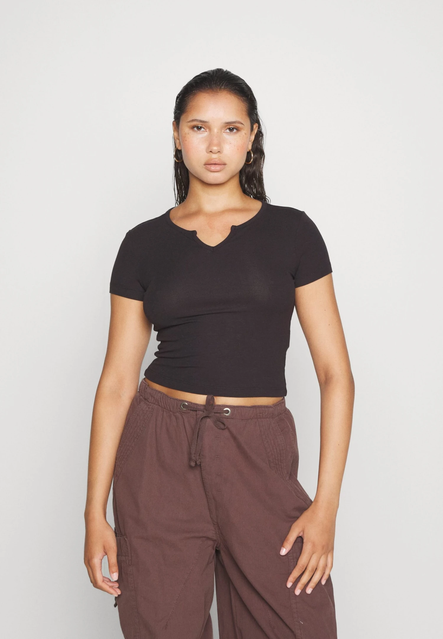 Even&Odd 2 PackT-Shirt BasicBlack/Purple Donna T-shirt E Top EV421D24U-Q11 8 Even&Odd 2 PackT-Shirt BasicBlack/Purple Donna T-shirt E Top EV421D24U-Q11 - immagine 6