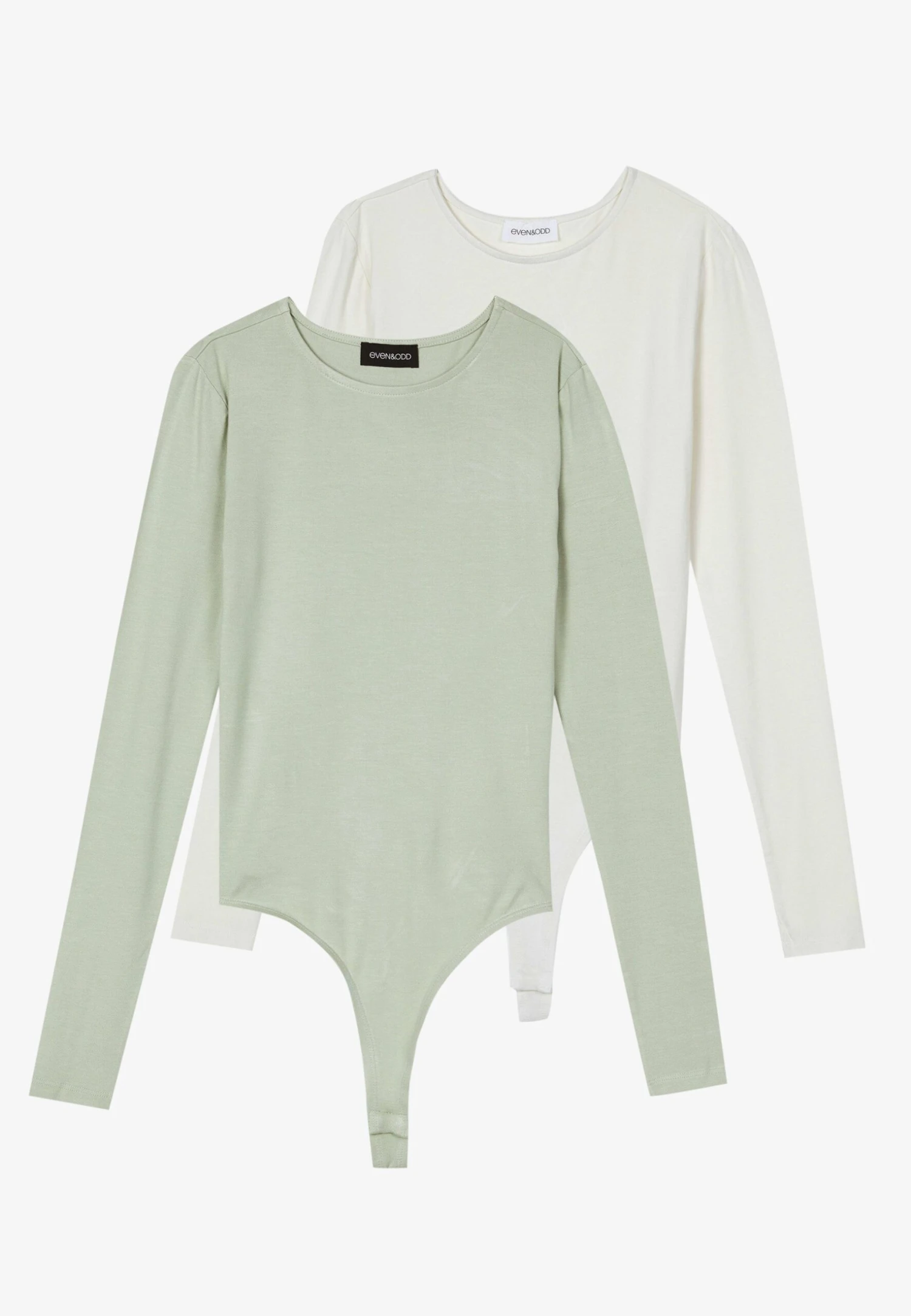 Even&Odd 2 PackMaglietta A Manica LungaBeige/Khaki Donna T-shirt E Top EV421D19Z-B12 8 Even&Odd 2 PackMaglietta A Manica LungaBeige/Khaki Donna T-shirt E Top EV421D19Z-B12 - immagine 6