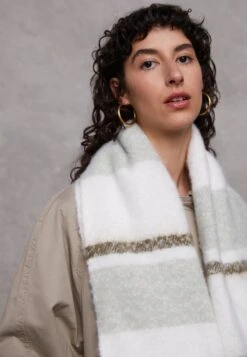 Even&Odd Sciarpa - Green/White -Even&Odd 54b1729ff4bc475fb28c426347b14781