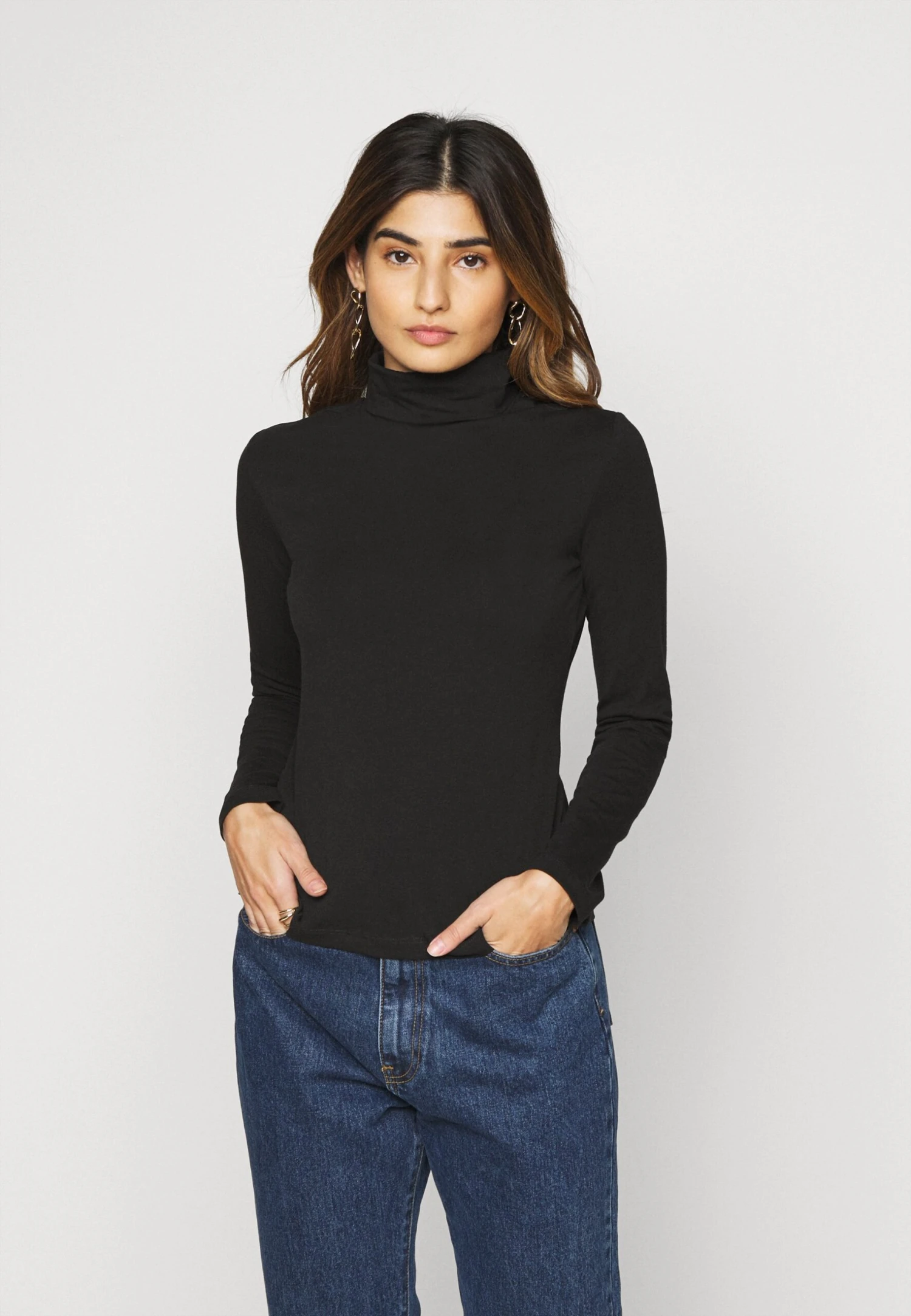 2 PackMaglietta A Manica LungaBlack Donna T-shirt E Top EVF21D02F-Q11 5 2 PackMaglietta A Manica LungaBlack Donna T-shirt E Top EVF21D02F-Q11 - immagine 3