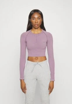 Maglietta A Manica LungaDark Purple Donna Abbigliamento EV941D05T-I11