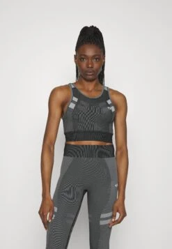 Reggiseno Sportivo Con Sostegno MedioBlack Donna Abbigliamento EV941I01F-Q12