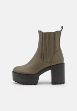 Stivaletti Con PlateauHaki Donna Stivaletti EVC11N02H-N11 -Even&Odd 5d75e68e6b3b4da5a8a9636b91964d4f