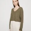 Even&Odd MaglioneGreen/Olive Donna Maglieria EV421I0DJ-M13 -Even&Odd 5e14011a234f411aac88b981b4f44ce0
