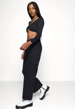 Even&Odd Pantaloni CargoBlack Donna Pantaloni EV421A0D7-Q11 -Even&Odd 5f4222796d24477088245c95b334e478