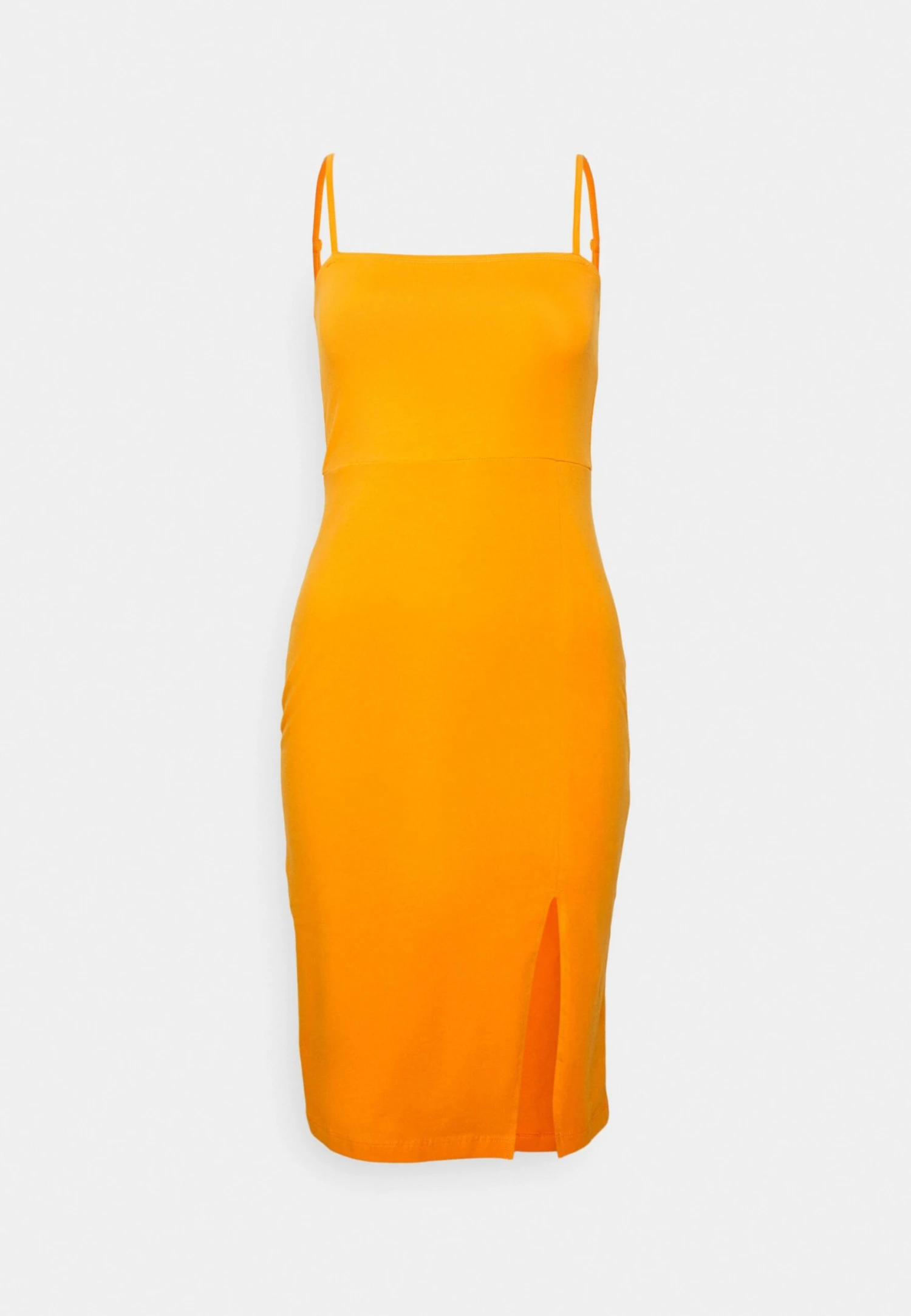 Even&Odd Strappy Mini Bodycon Dress- Vestito Di Maglina - Orange 7 Even&Odd Strappy Mini Bodycon Dress- Vestito Di Maglina - Orange - immagine 5