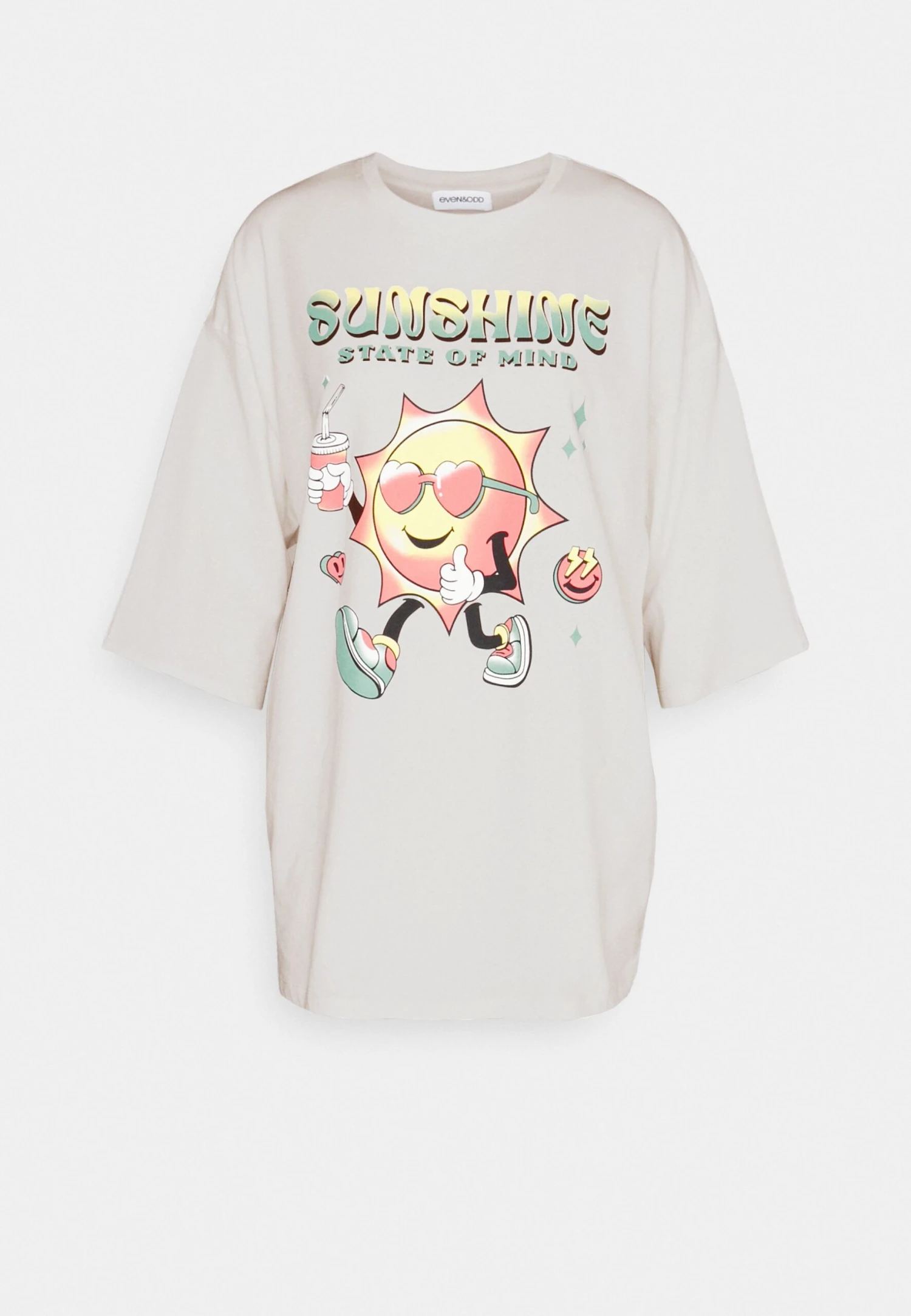 Even&Odd T-Shirt Con StampaBeige Donna T-shirt E Top EV421D26M-B11 9 Even&Odd T-Shirt Con StampaBeige Donna T-shirt E Top EV421D26M-B11 - immagine 7