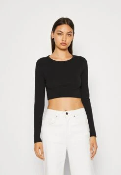 Even&Odd 2 PackMaglietta A Manica LungaBlack/Khaki Donna T-shirt E Top EV421D26S-Q11 -Even&Odd 62ec91bc48a24311a5ffa8ae591b3016