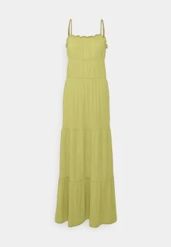 Even&Odd Maxi Dress Tiered Skirt Vestito LungoGreen Donna Vestiti EV421C1CC-M11 -Even&Odd 64a1d50ca78b418d927c3ea08350f1fb