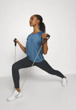 T-Shirt SportBlue Donna Abbigliamento EV941D05P-K11 -Even&Odd 64ea5947d8704fb6b805b282816314e7