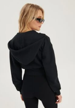 Even&Odd Felpa Con ZipBlack Donna Felpe EV421J0DG-Q11 -Even&Odd 676e47d70c094a728c3676f67541b5bc