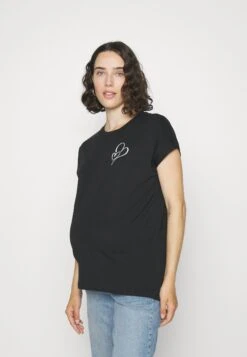 2 PackT-Shirt Con StampaBlack/White Donna T-shirt E Top EVO29G01I-Q11 -Even&Odd 691b88d4665b474aadffa835956f160d