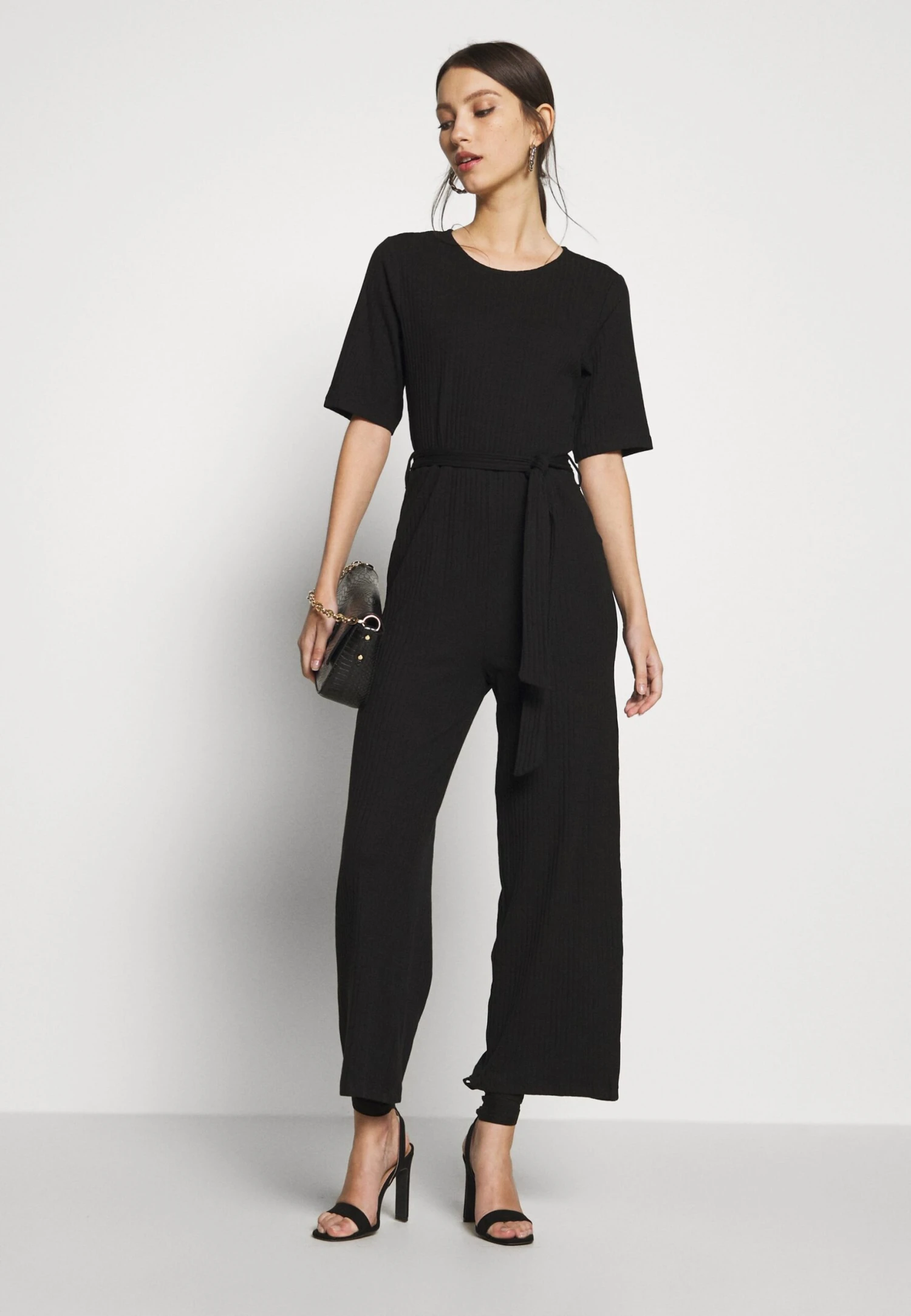 Even&Odd Tuta JumpsuitBlack Donna Tute Jumpsuit EV421T047-Q11 4 Even&Odd Tuta JumpsuitBlack Donna Tute Jumpsuit EV421T047-Q11 - immagine 2