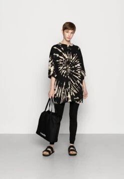 Even&Odd 2 PackLeggingsBlack Donna Pantaloni EV421A07V-Q12