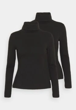 Even&Odd 38 2 PackMaglietta A Manica LungaBlack Donna T-shirt E Top EVF21D02F-Q11