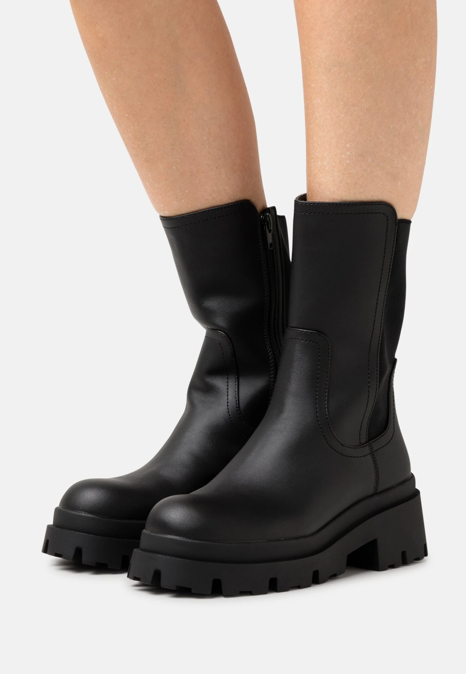 Stivali Con PlateauBlack Donna Stivali EVC11N01X-Q11 3 Stivali Con PlateauBlack Donna Stivali EVC11N01X-Q11