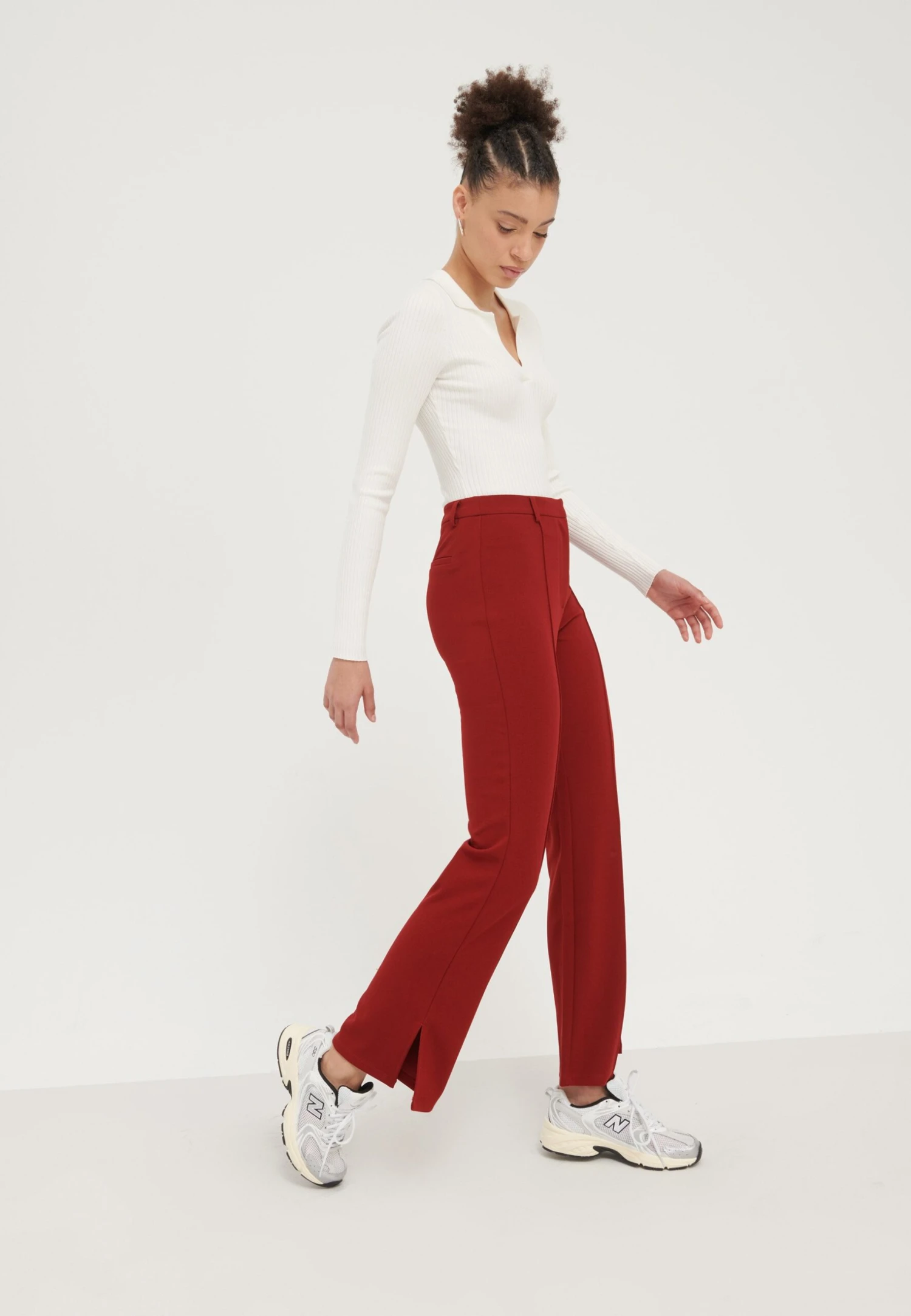 Even&Odd PantaloniBordeaux Donna Pantaloni EV421A0DH-G11 4 Even&Odd PantaloniBordeaux Donna Pantaloni EV421A0DH-G11 - immagine 2