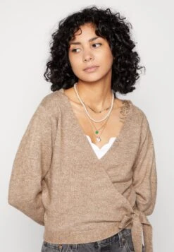 Even&Odd CardiganTaupe Donna Maglieria EV421I0D2-B11 -Even&Odd 8502e5ab5ebf4719ae6a62898686b70e