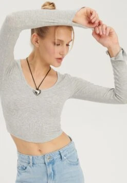 Even&Odd 2 PackMaglietta A Manica LungaBlack/Mottled Grey Donna T-shirt E Top EV421D26A-Q11 13 Even&Odd 2 PackMaglietta A Manica LungaBlack/Mottled Grey Donna T-shirt E Top EV421D26A-Q11 -Even&Odd 8ada28c10d744c9580cb9c02e0767163