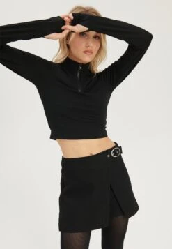 Even&Odd Maglietta A Manica LungaBlack Donna T-shirt E Top EV421D266-Q11 -Even&Odd 8e3f69d0dc7c4aa8808991e44b040da7