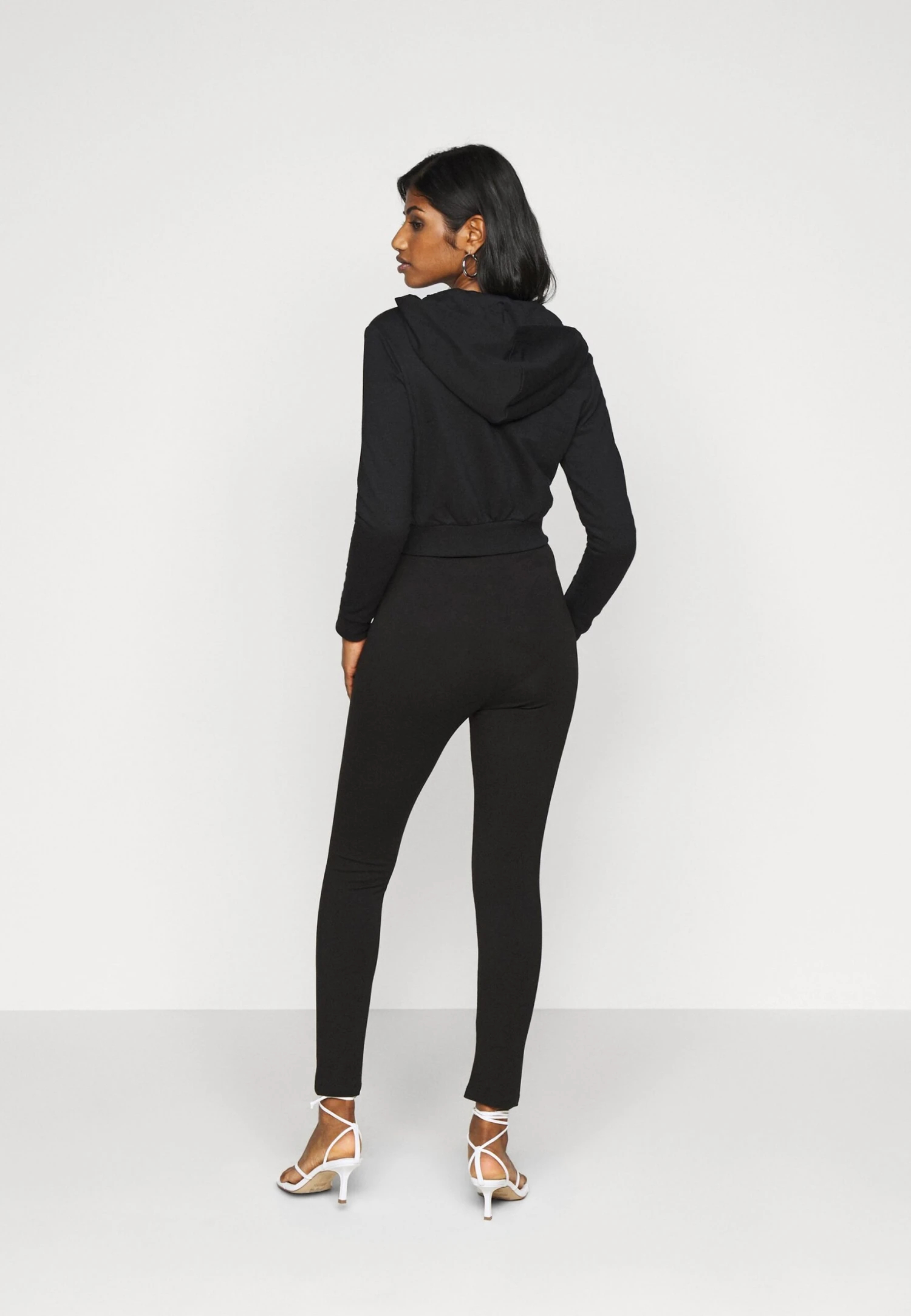 Felpa Con ZipBlack Donna Felpe EVF21J002-Q11 5 Felpa Con ZipBlack Donna Felpe EVF21J002-Q11 - immagine 3