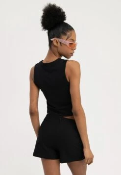 Even&Odd TopBlack Donna T-shirt E Top EV421D23U-Q11 -Even&Odd 911ec9e4d17043189b6eb64697693caf