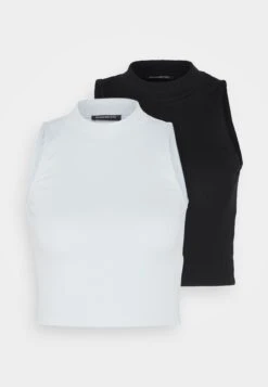 Even&Odd 2 PackTopDark Grey/Blue Grey Donna T-shirt E Top EV421D1WY-C11 -Even&Odd 93b16d59fc3f4cab84ae2818008bc3db