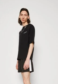 Even&Odd Unisex T-Shirt Con StampaBlack Donna T-shirt E Top EV421000O-Q11 -Even&Odd 941b3ca8da244b689a00d2d425c26c72